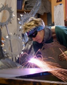 Kim Merriman, Welding