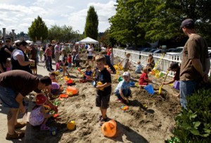 sand in the city