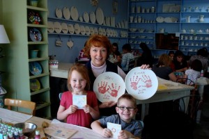 painted plate