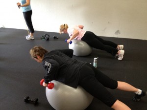 Group fitness classes, such as boot camp, are also offered at Edge Fitness.