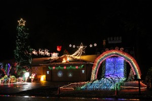 christmas light display