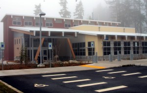 The Thurston County Emergency Management team is staffed in this building.  They handle weather reports from local Storm Spotters throughout the region.