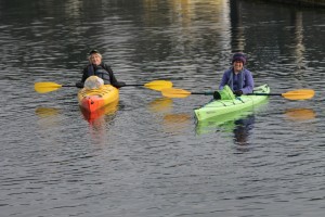 Tugboat Annie's offers a Valentine's Day special which pairs kayak rental with breakfast. 