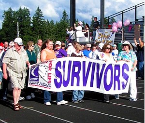 The Relay for LIfe "Survivors and Caregivers Lap" is an important way to kick-off the June 4 event.
