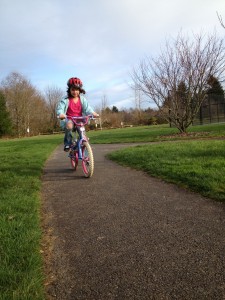 Friendly Grove bike riding olympia kids bike trails