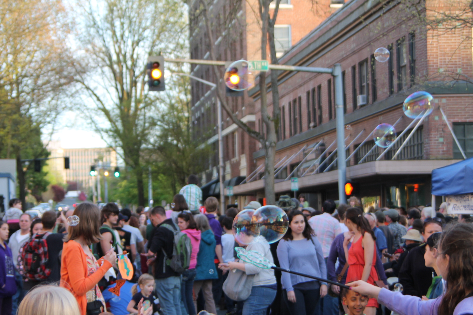 Olympia's Spring Arts Walk Entertains ThurstonTalk