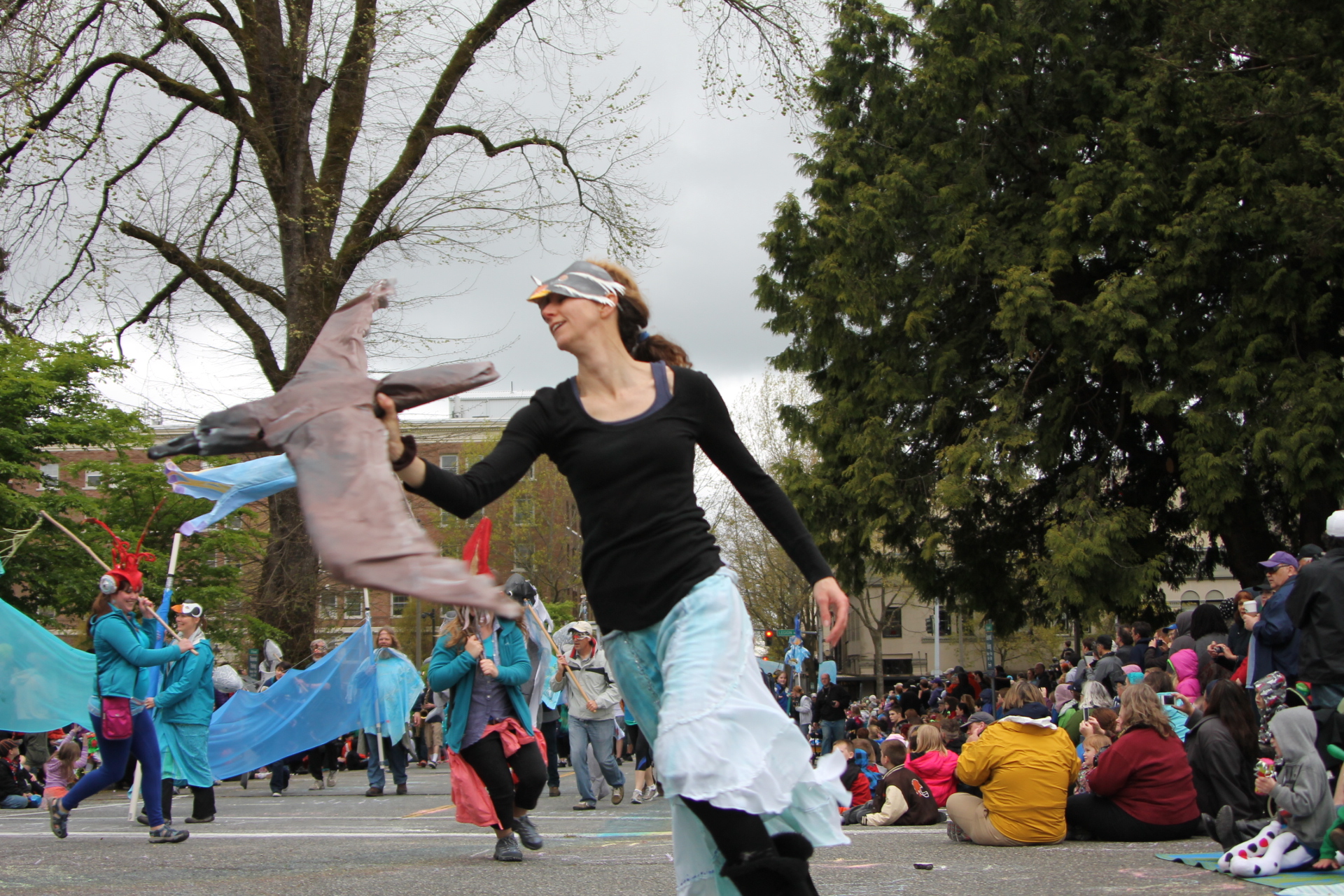 Procession Of The Species Travels Through Downtown Olympia ThurstonTalk