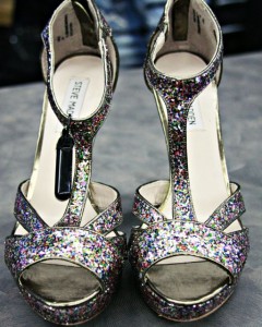 Glittering Steve Madden heels for sale at trendy Fashionation in Lacey