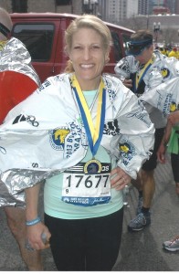 Maria Rogers completed the Boston Marathon this year, just four years after running her first marathon.