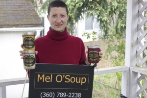 Mel O’Soup makes ready-to-heat, delicious soups that anyone can (and wants to) eat. Photo credit: Jennifer Crain.
