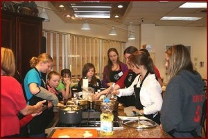 kids cooking class