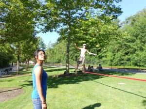 slacklining olympia