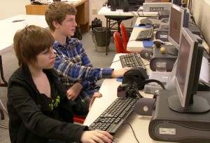 NCHS COmputer students