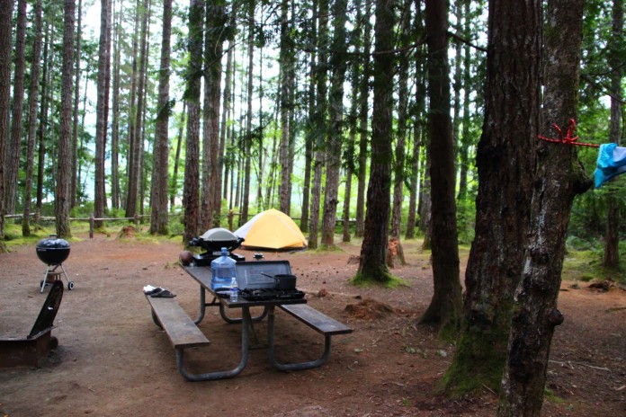 lake cushman camping