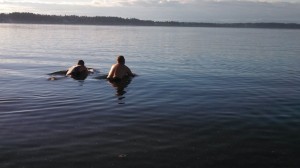 budd inlet swim