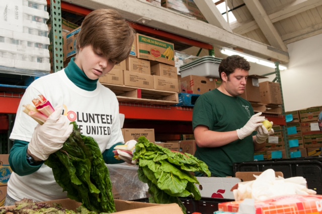 evergreen students day of caring evergreen state college