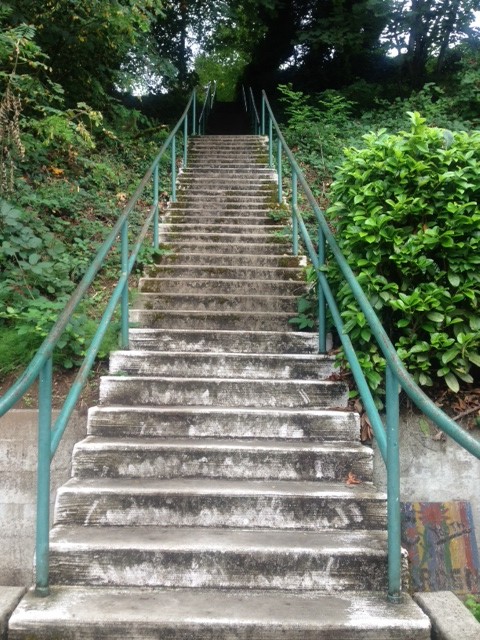 Outdoor workout 2025 stairs near me