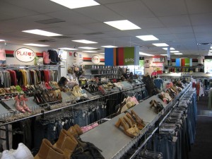 Plato's Closet, on Olympia Westside, offers today's name brand fashions at a fraction of the cost. 
