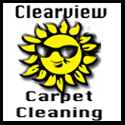clearview carpet cleaning logo