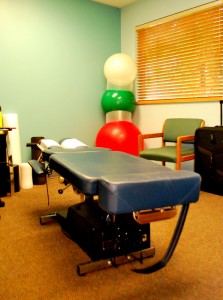 Eastside Chiro Treatment room