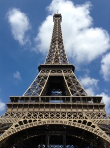 The Eiffel Tower is a iconic building in France and Thais Colinot has the opportunity to view it every day right from her bedroom window. (Photo credit Thais Colinot)