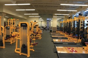 Capital High School Weight Room