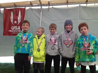 barron park striders runners junior olympics run