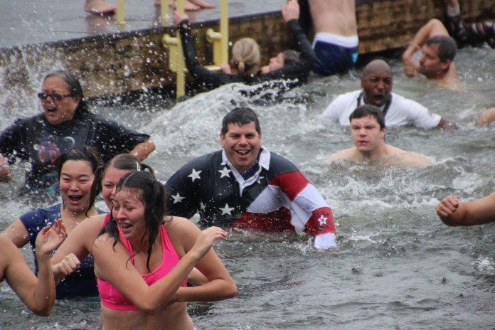 polar bear plunge