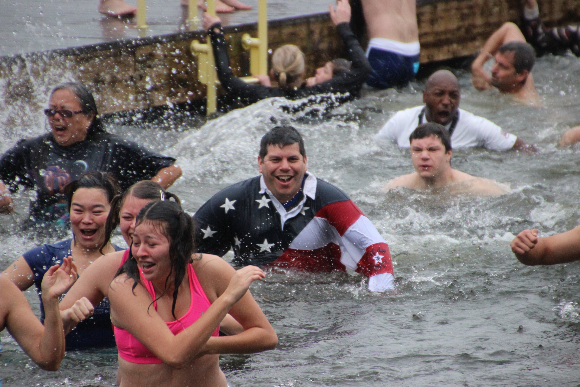 Polar Bear Plunge.