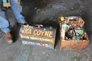 olympia sign painter