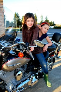 NW Harley Kids on Bike