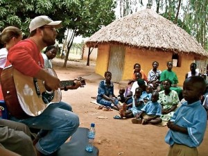 Through Storysong, Mark Wagner is able to help others from around the world by playing his beloved music.
