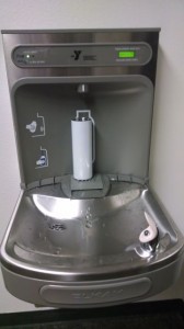 water bottle filling station