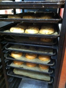 Bagels are made fresh daily at the West Olympia store.