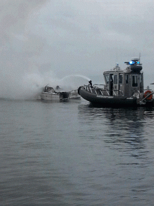 port vessel fire