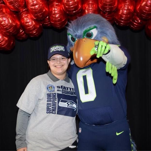 Miracle Negron community youth services blitz seahawks community youth services