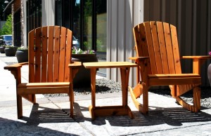 Woodshed Patio Set of Chairs