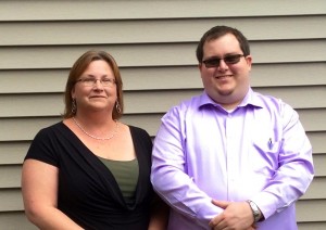 Mother and son team Stacey Harold and Logan Plassman join together to launch Blue Grace Logistic's 50th Franchise in Olympia.