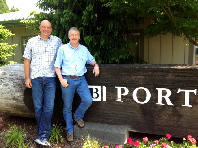 Mike Warjone and Court Stanley Port Blakely Close port blakely