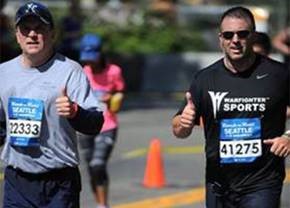 Run with a soldier Brian Hoddle