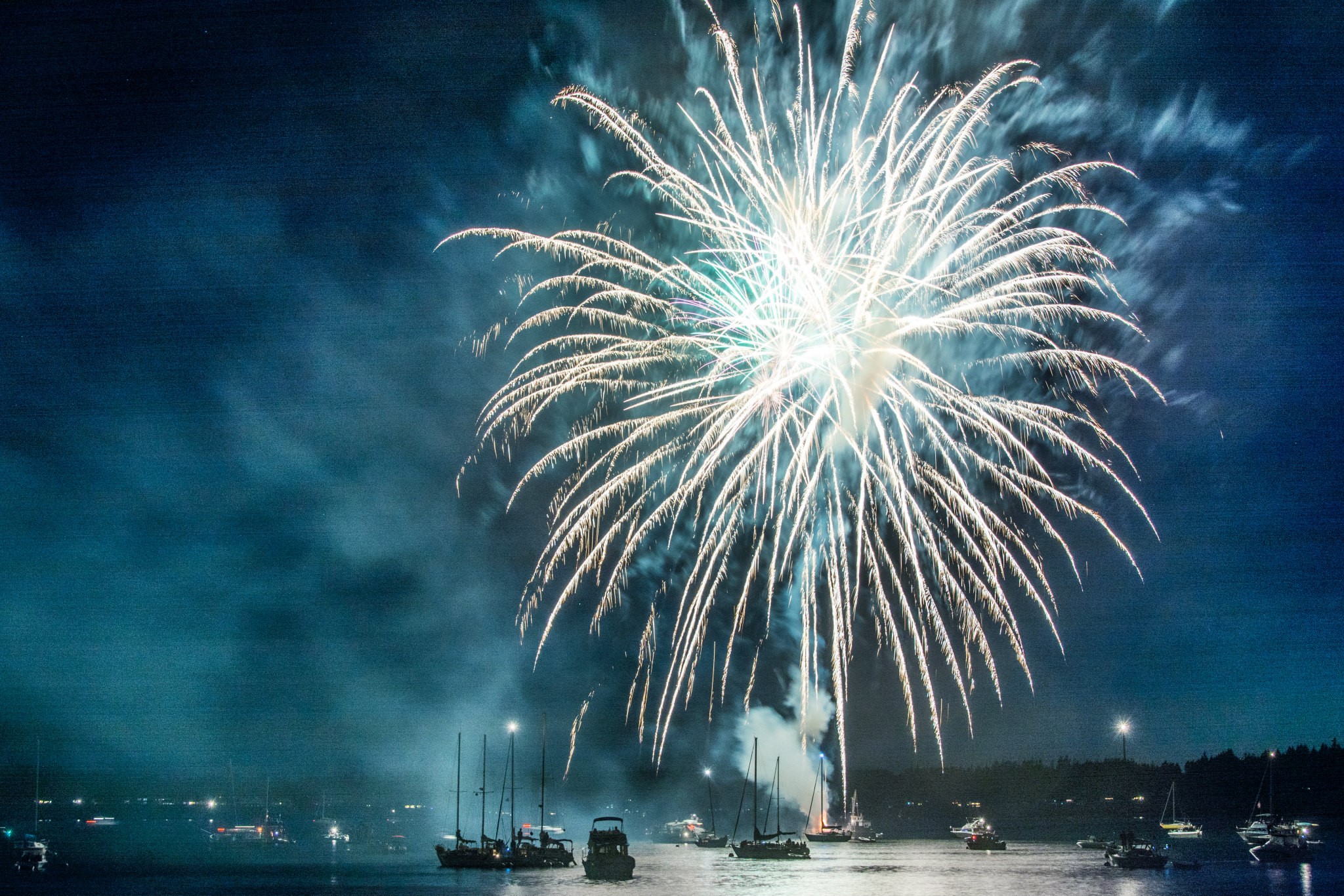 July 3 Fireworks from Boston Harbor ThurstonTalk