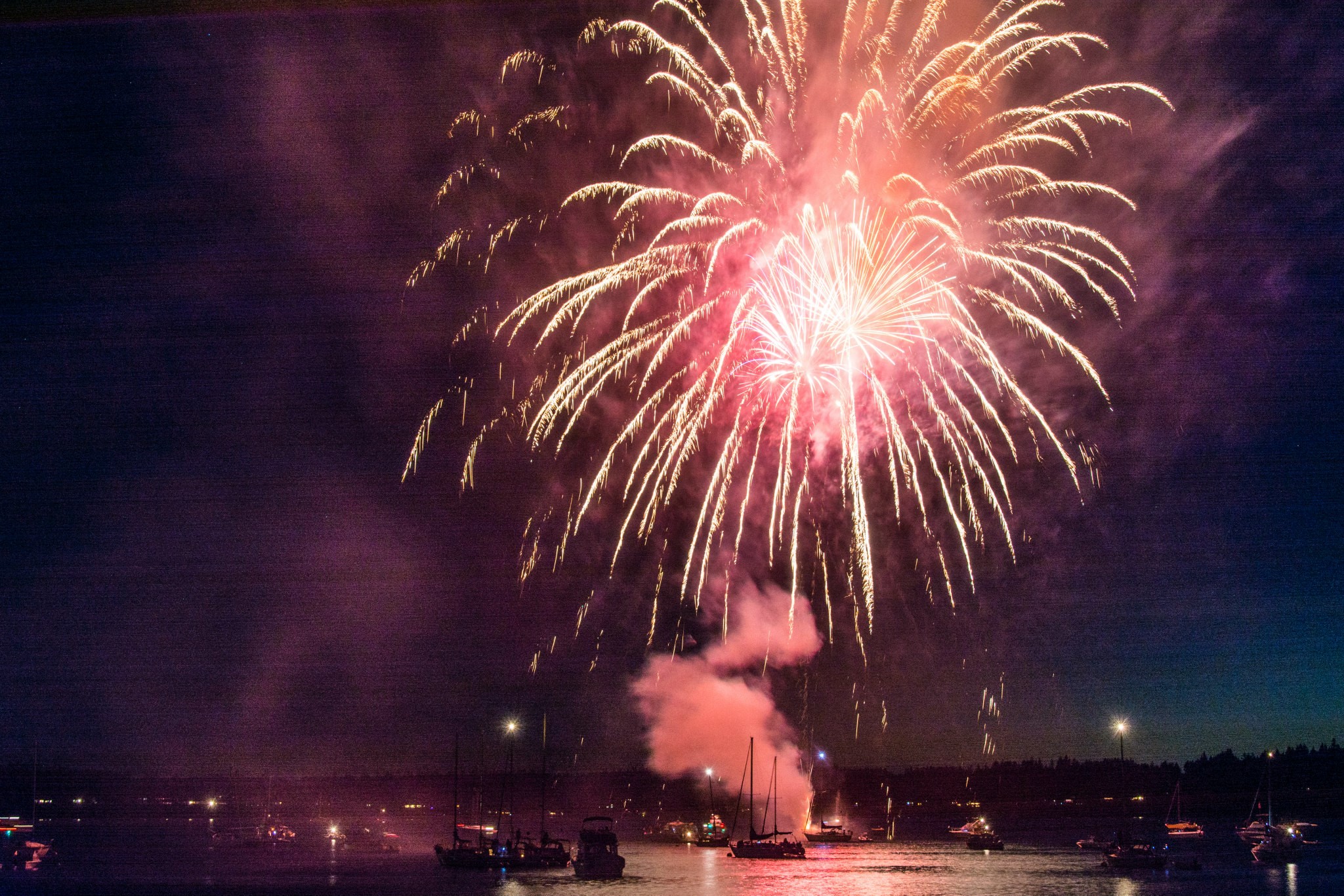 July 3 Fireworks from Boston Harbor ThurstonTalk