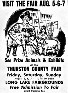 thurston county fair history