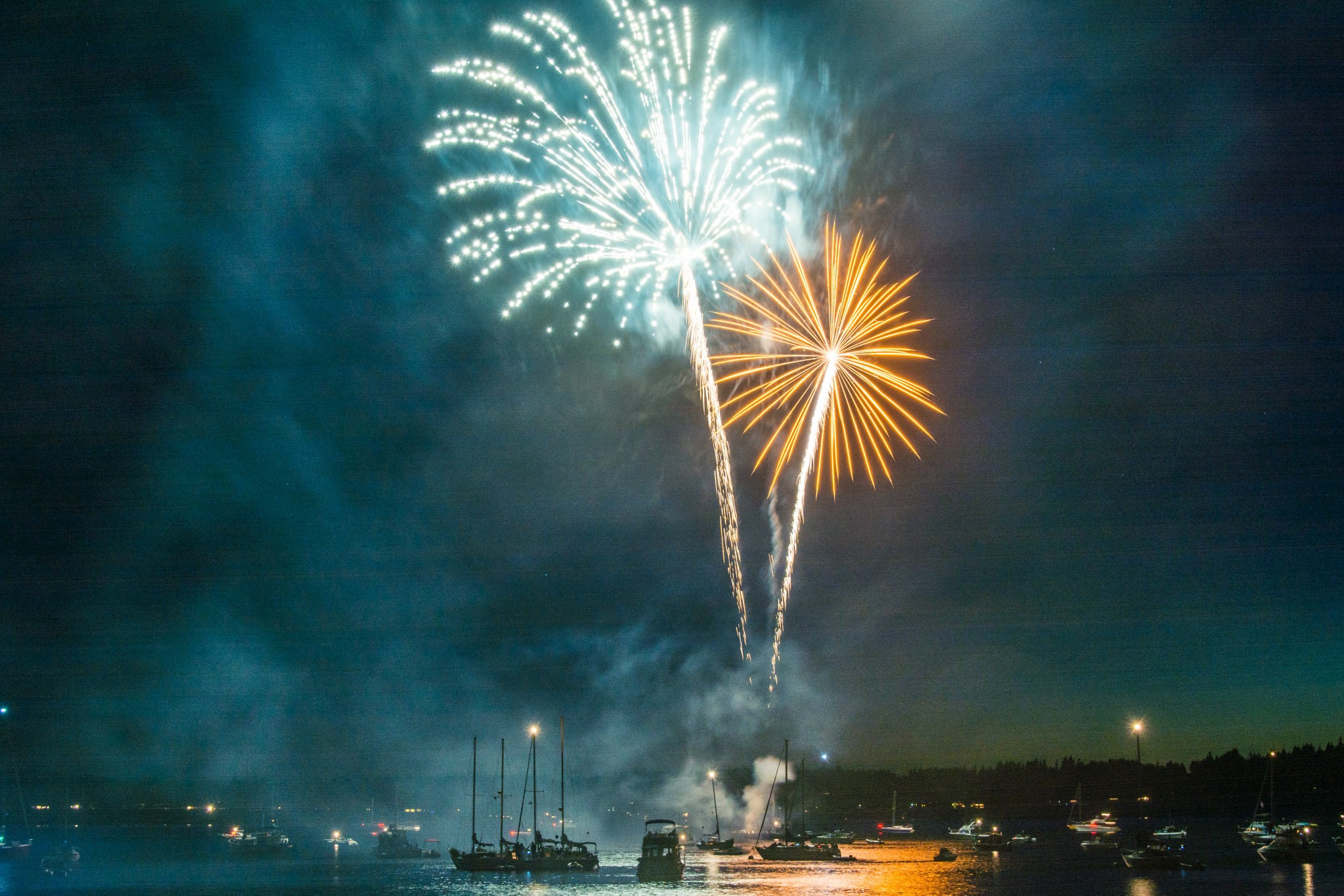 July 3 Fireworks from Boston Harbor ThurstonTalk