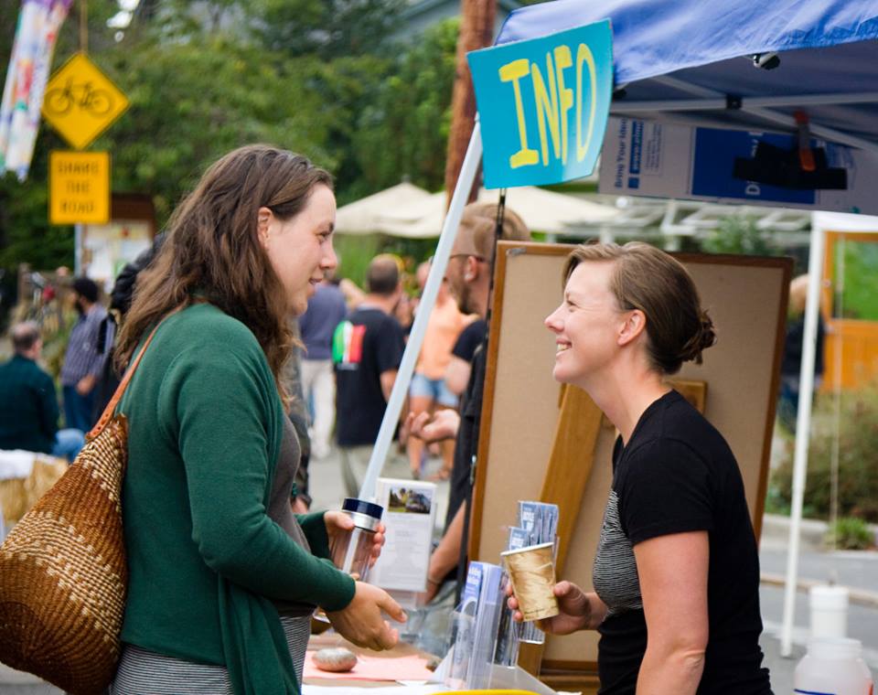 Love Our Local Fest article - Two Women Talking love our local fest