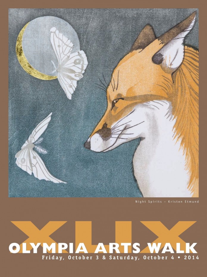 Fall arts walk cover