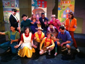 The Olympia Family Theater will be offering fun glimpses of their current musical, Busytown, on Friday night. Photo courtesy of Olympia Family Theater