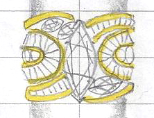 Rick Hartley worked with Morefield to design a ring that combined her wedding ring and her mother's.