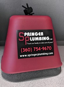 Springer Plumbing suggests hose bib covers installed each fall.