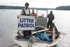 olympia beach clean-up